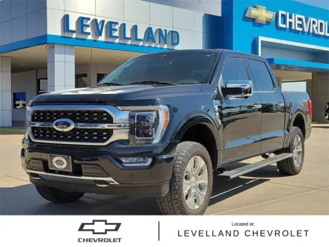 Black 2023 Ford F-150 Platinum for sale in Levelland, TX