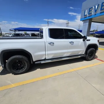 White 2021 GMC Sierra 1500 SLT for sale in Levelland, TX