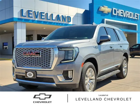 Gray 2022 GMC Yukon Denali for sale in Levelland, TX