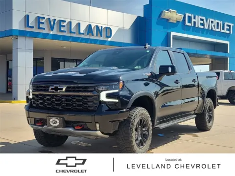 Black 2023 Chevrolet Silverado 1500 ZR2 for sale in Levelland, TX