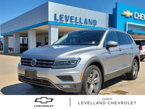 Silver 2019 Volkswagen Tiguan 2.0T SEL Premium for sale in Levelland, TX