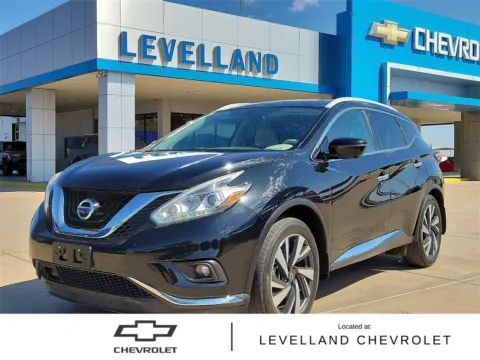 Black 2018 Nissan Murano Platinum for sale in Levelland, TX
