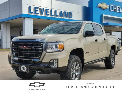 Beige 2021 GMC Canyon AT4 w/Cloth for sale in Levelland, TX
