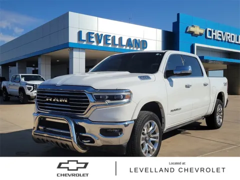 White 2020 Ram 1500 Laramie Longhorn for sale in Levelland, TX