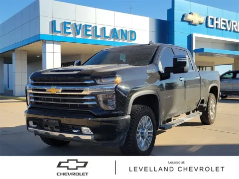 Black 2020 Chevrolet Silverado 2500HD High Country for sale in Levelland, TX