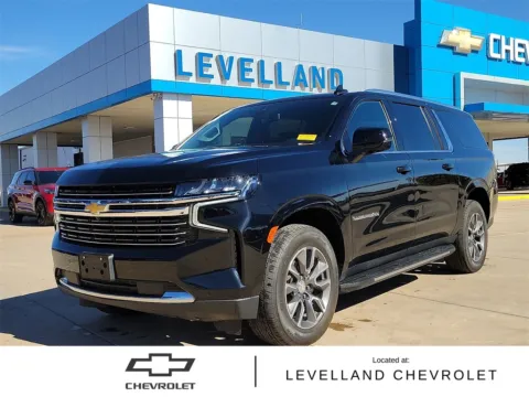 Black 2022 Chevrolet Suburban LT for sale in Levelland, TX