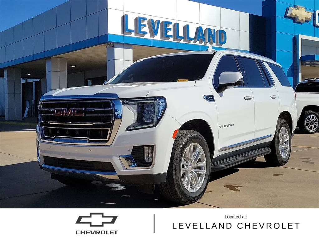 White 2024 GMC Yukon SLT for sale in Levelland, TX