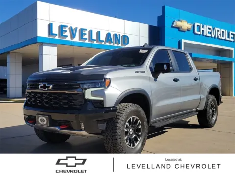 Gray 2023 Chevrolet Silverado 1500 ZR2 for sale in Levelland, TX