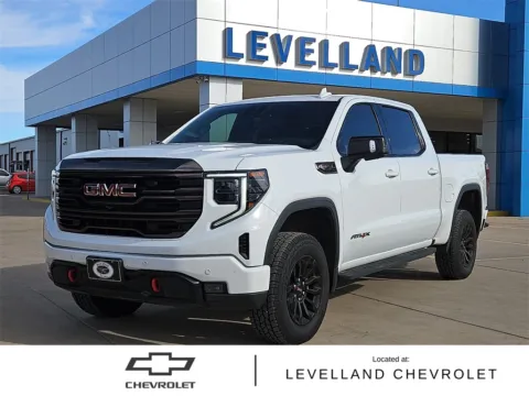 White 2023 GMC Sierra 1500 AT4X for sale in Levelland, TX