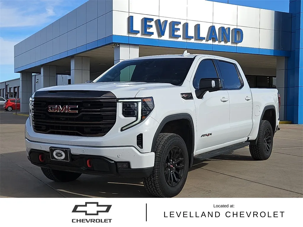 White 2023 GMC Sierra 1500 AT4X for sale in Levelland, TX