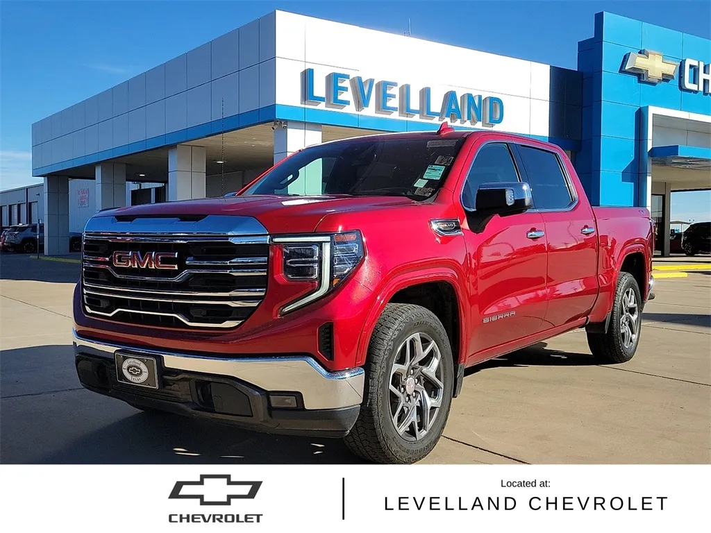 Red 2023 GMC Sierra 1500 SLT for sale in Levelland, TX