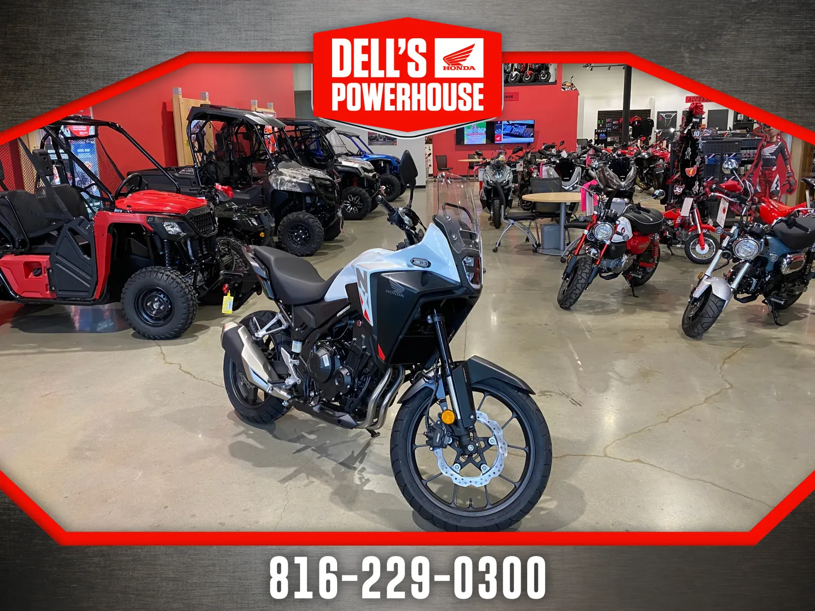 White 2025 HONDA NX500 ABS for sale in Grain Valley, MO