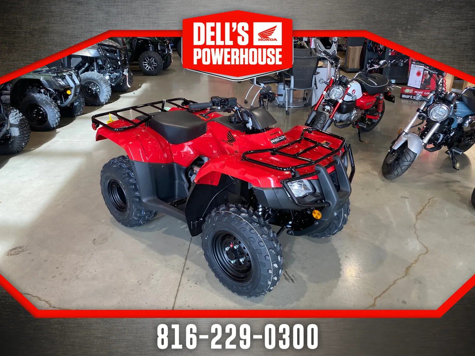 Red 2026 HONDA RECON Base for sale in Grain Valley, MO