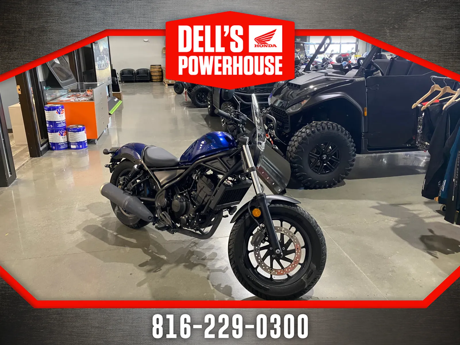 Blue 2022 HONDA REBEL 300 for sale in Grain Valley, MO