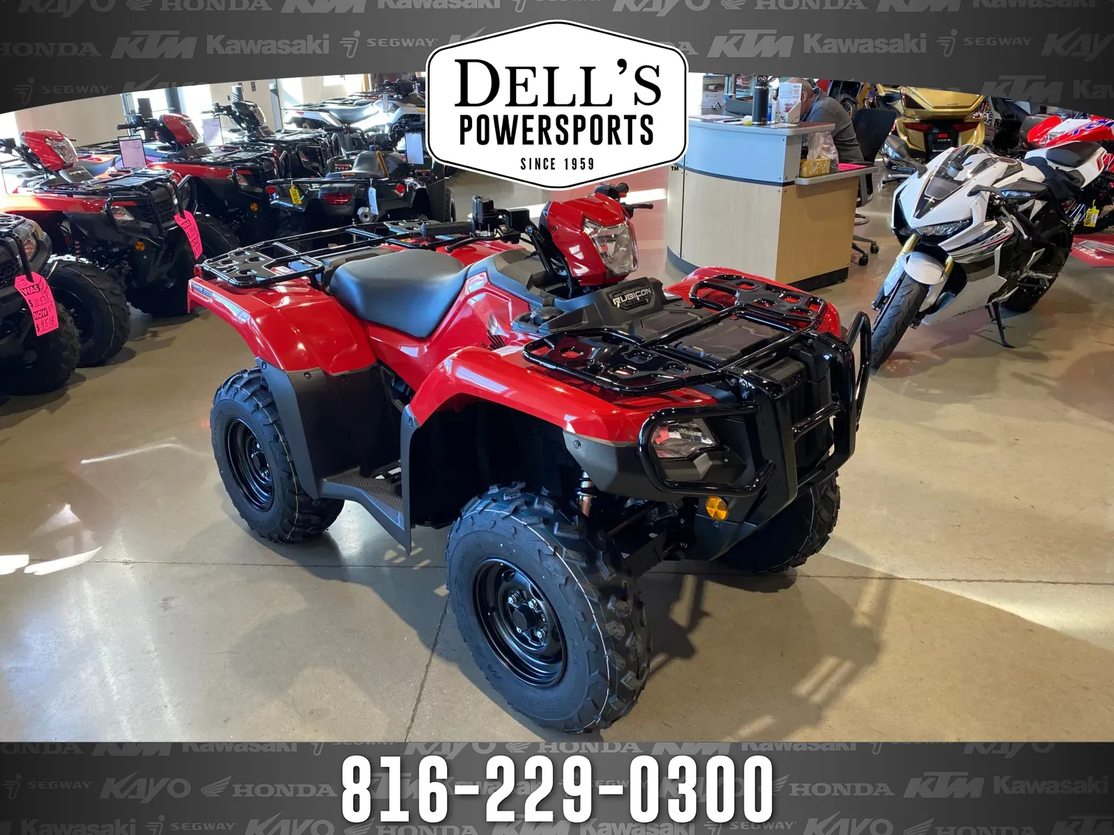Red 2025 Honda Foreman Rubicon 4x4 Automatic DCT EPS for sale in Grain Valley, MO