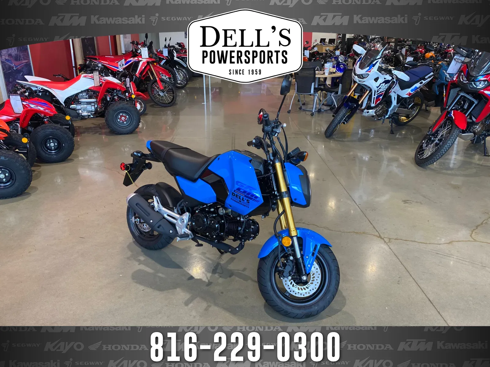 Blue 2026 Honda Grom for sale in Grain Valley, MO