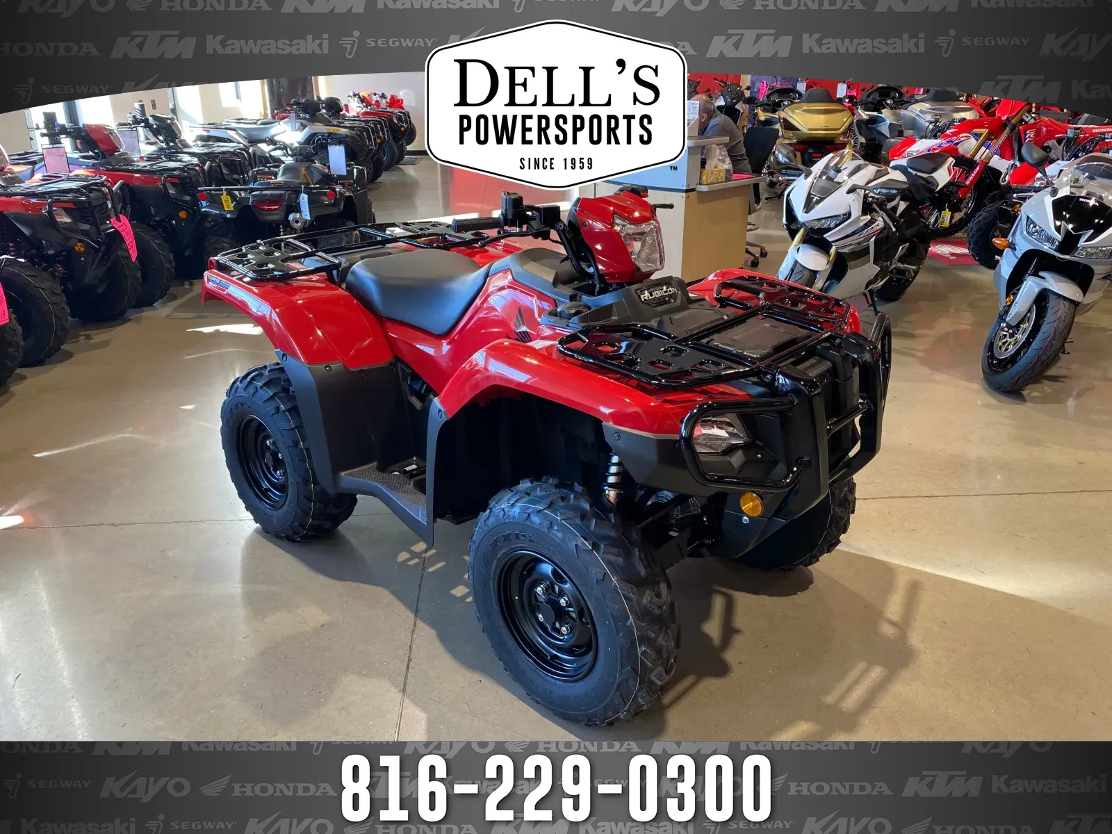 Red 2025 Honda Foreman Rubicon 4x4 Automatic DCT EPS for sale in Grain Valley, MO