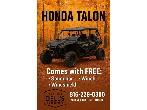 Photos of 2025 Honda Talon 1000X4 for sale in Grain Valley, MO at Dell's Honda Powerhouse