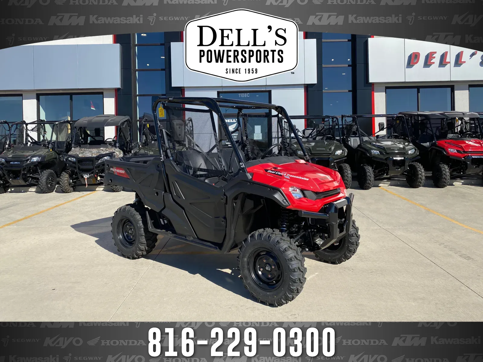 Red 2025 Honda Pioneer 1000 for sale in Grain Valley, MO
