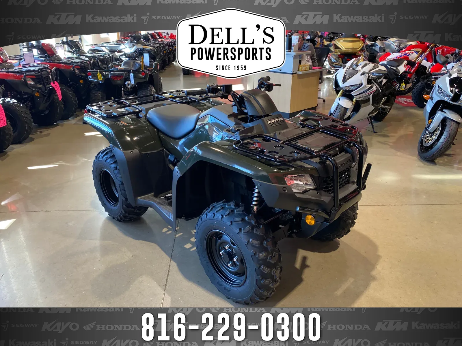 Black 2026 Honda Rancher 4X4 for sale in Grain Valley, MO