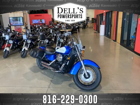 Blue 2023 Honda Shadow Aero for sale in Grain Valley, MO