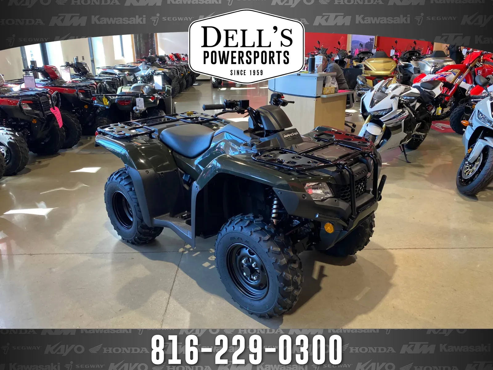 Black 2026 Honda FourTrax Rancher 4X4 Automatic DCT EPS for sale in Grain Valley, MO