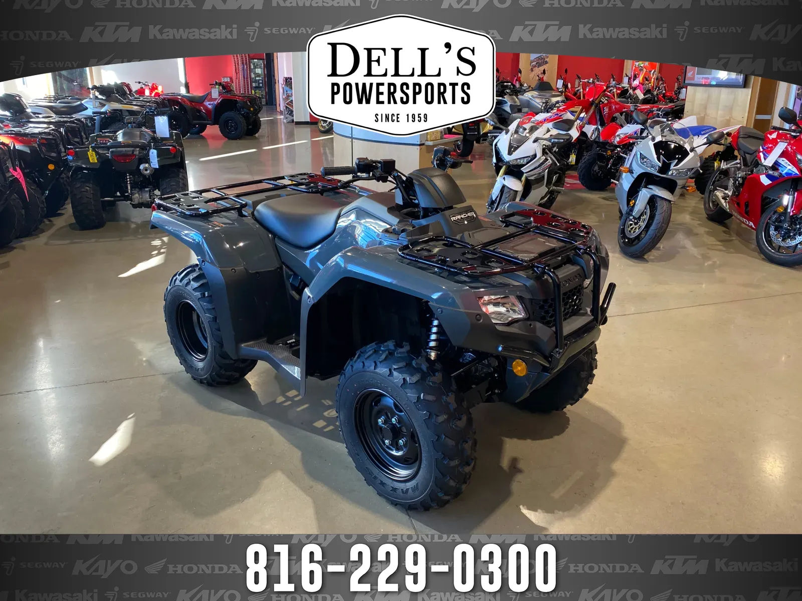 Gray 2026 Honda Rancher 4X4 Automatic DCT EPS for sale in Grain Valley, MO