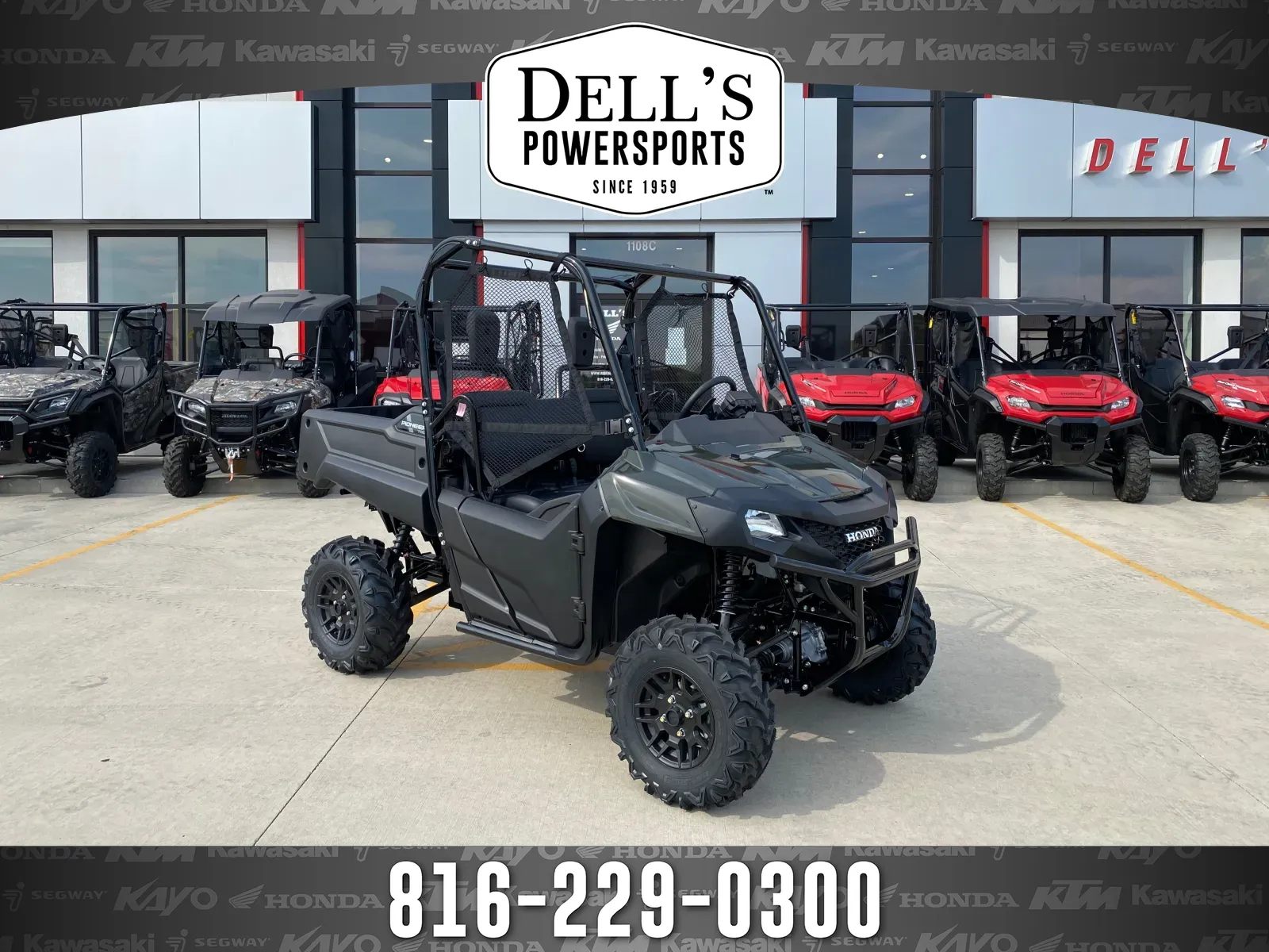 Green 2025 Honda Pioneer 700 Deluxe for sale in Grain Valley, MO
