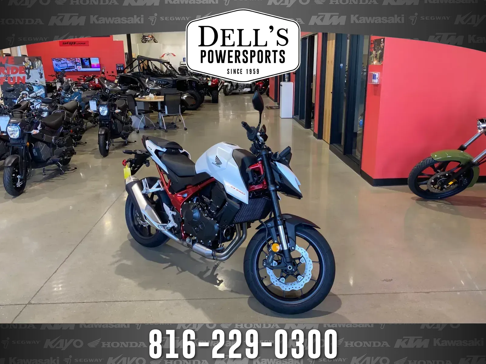 White 2025 Honda CB750 Hornet for sale in Grain Valley, MO