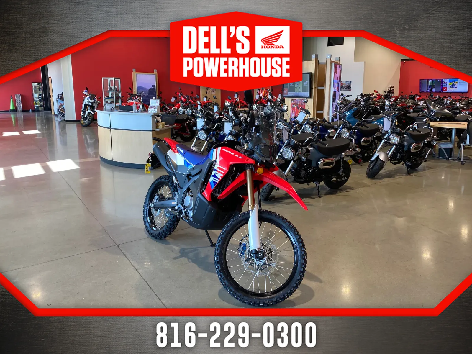 2025 Honda CRF 300L Rally