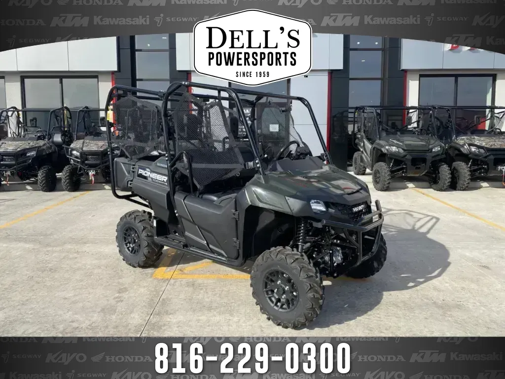 Green 2026 Honda Pioneer 700-4 Deluxe for sale in Grain Valley, MO