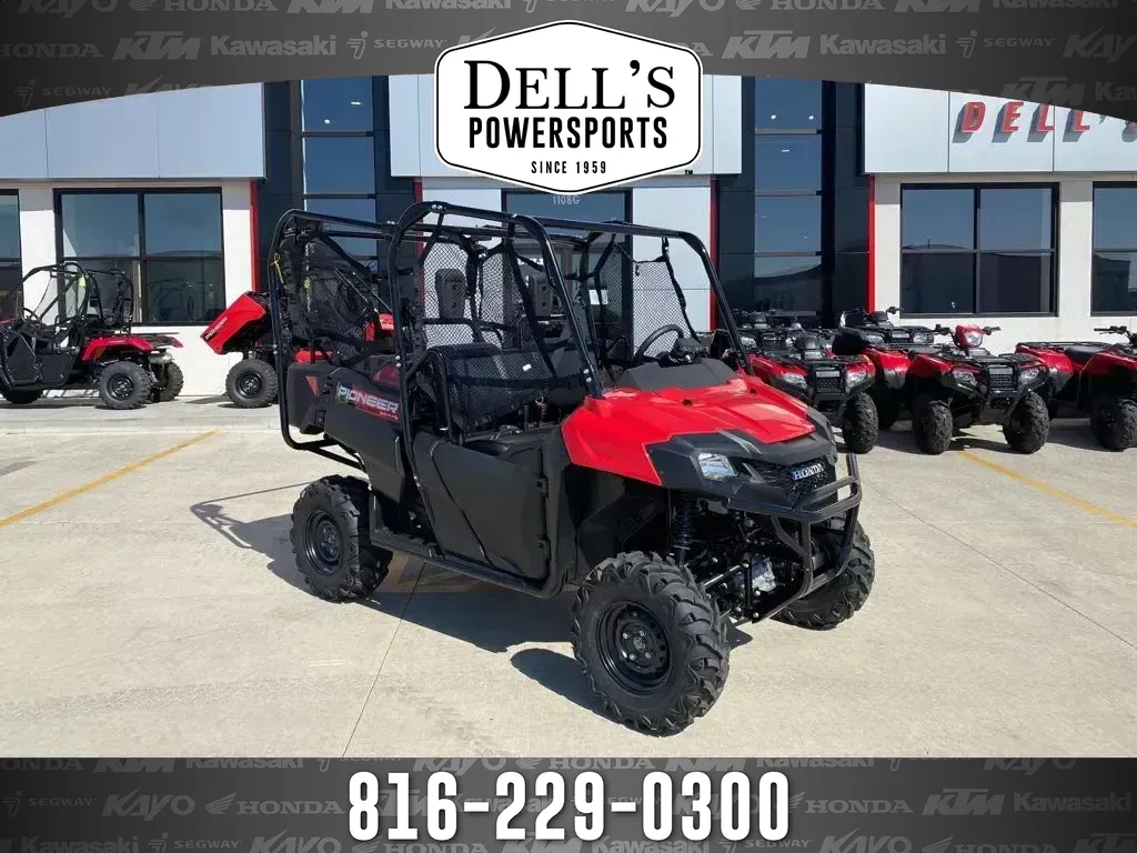 Red 2026 Honda Pioneer 700-4 Base for sale in Grain Valley, MO