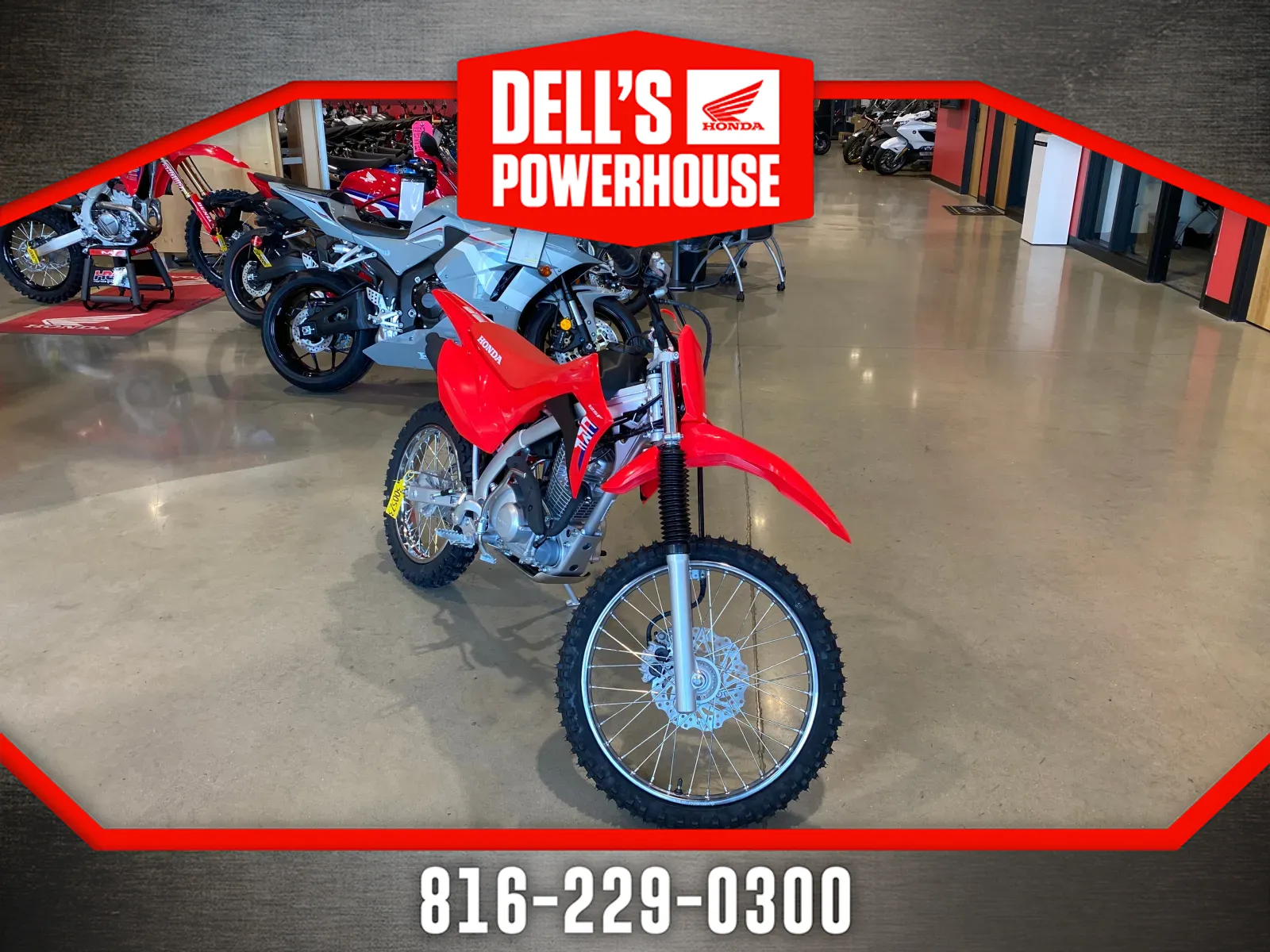 Red 2026 Honda CRF 125F (Big Wheel) for sale in Grain Valley, MO