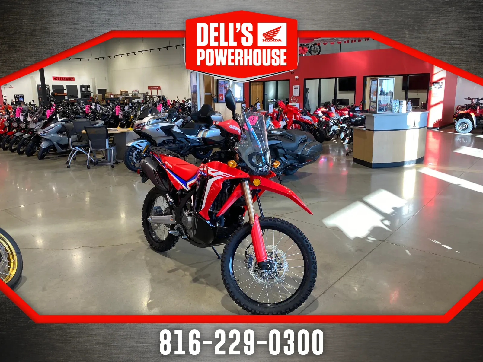 Black 2022 Honda CRF 300L Rally ABS for sale in Grain Valley, MO