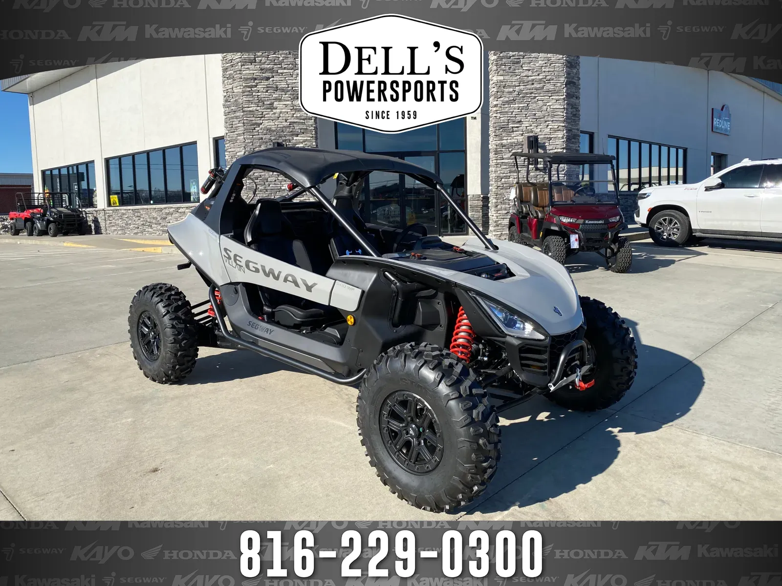 Gray 2025 Segway Powersports Villain SX10 WP for sale in Grain Valley, MO