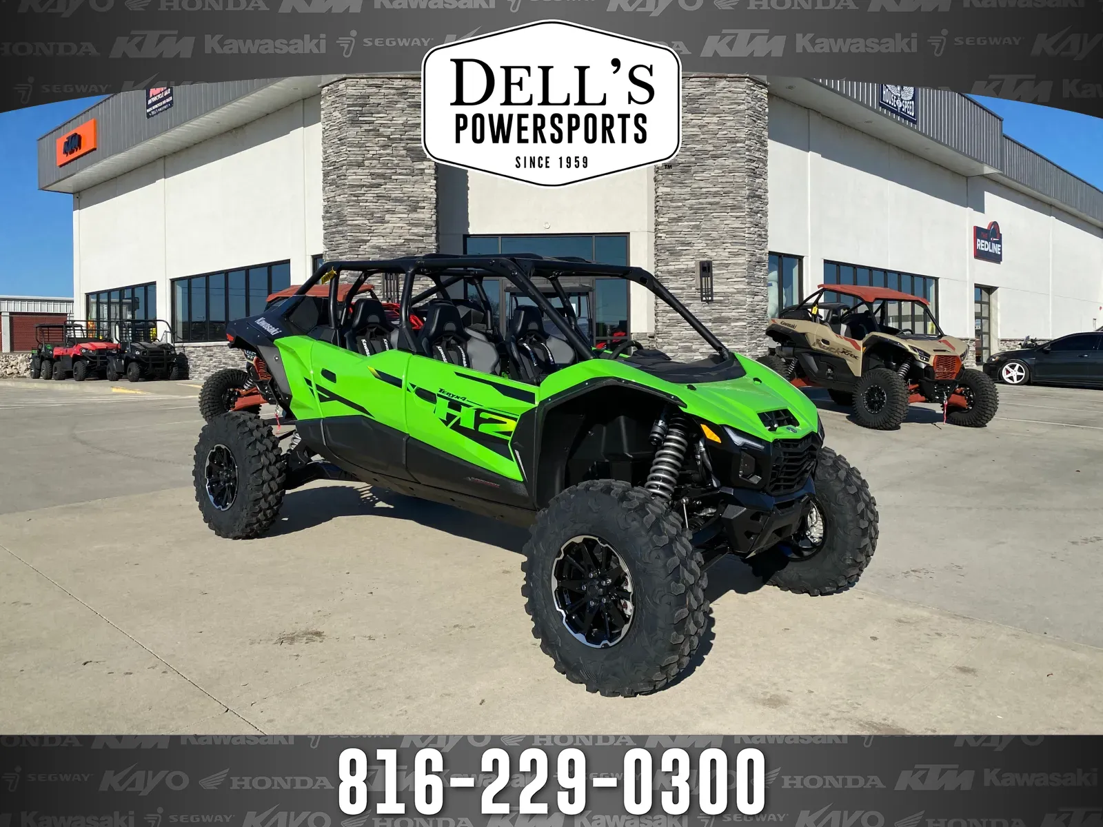 Green 2026 Kawasaki Teryx4 H2 for sale in Grain Valley, MO