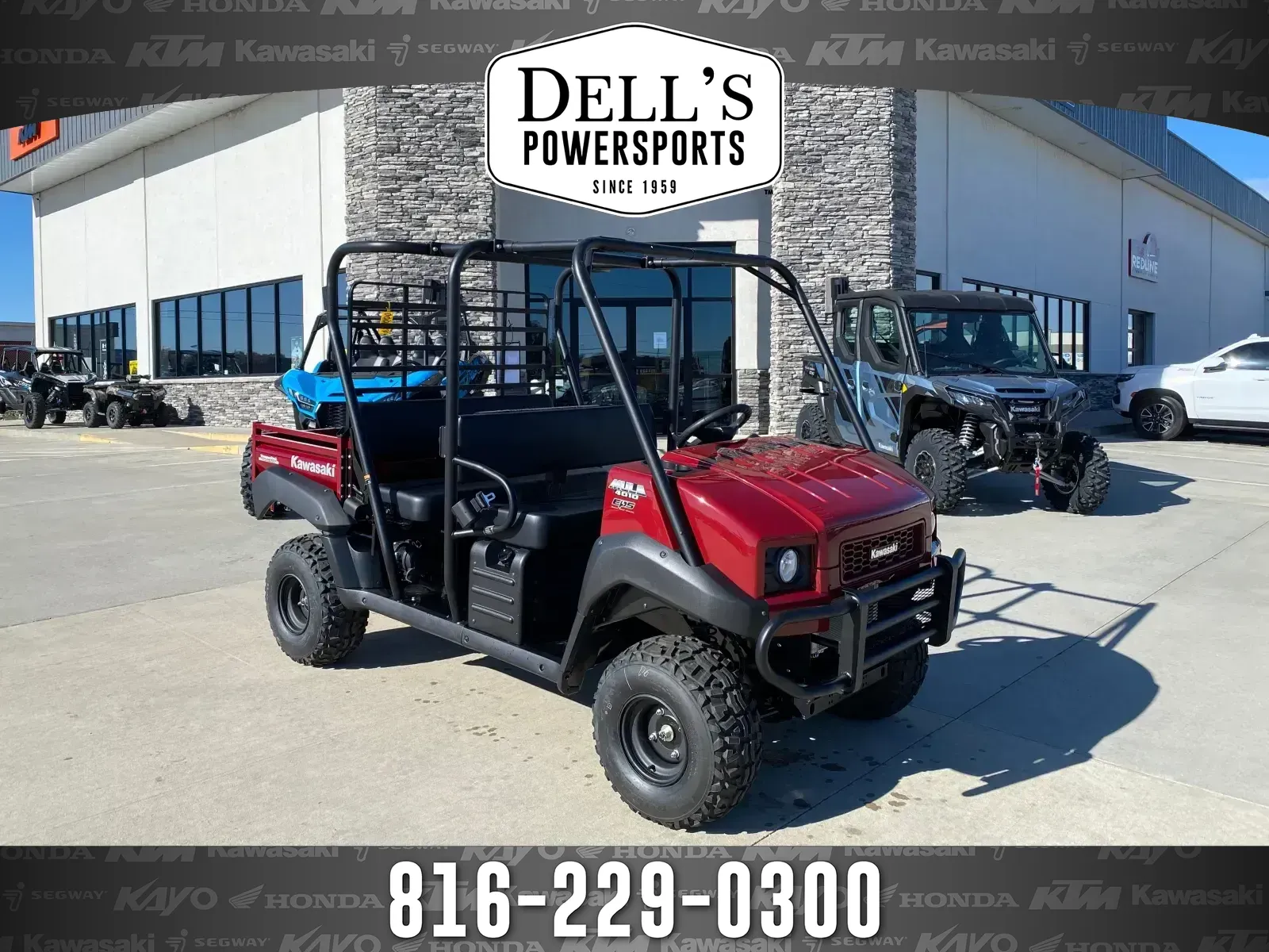Red 2026 Kawasaki Mule 4010 Trans4x4 for sale in Grain Valley, MO