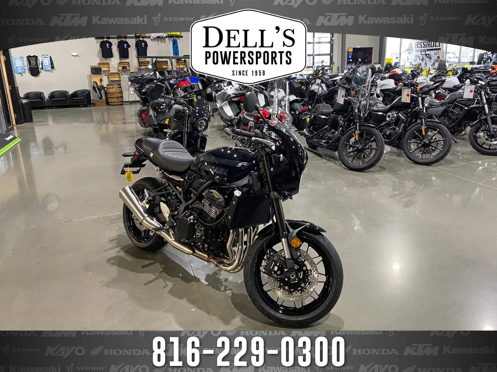 Black 2026 Kawasaki Z900RS Cafe ABS for sale in Grain Valley, MO