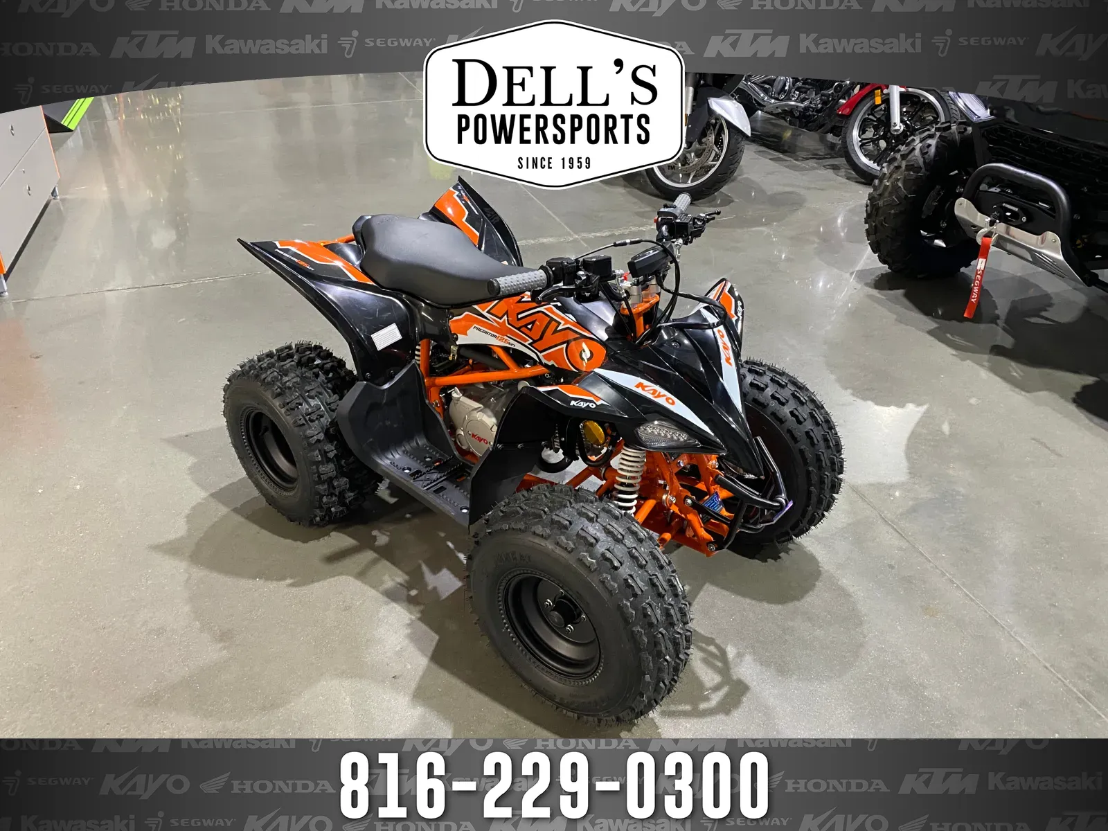 Black 2025 Kayo Predator 125 EFI for sale in Grain Valley, MO