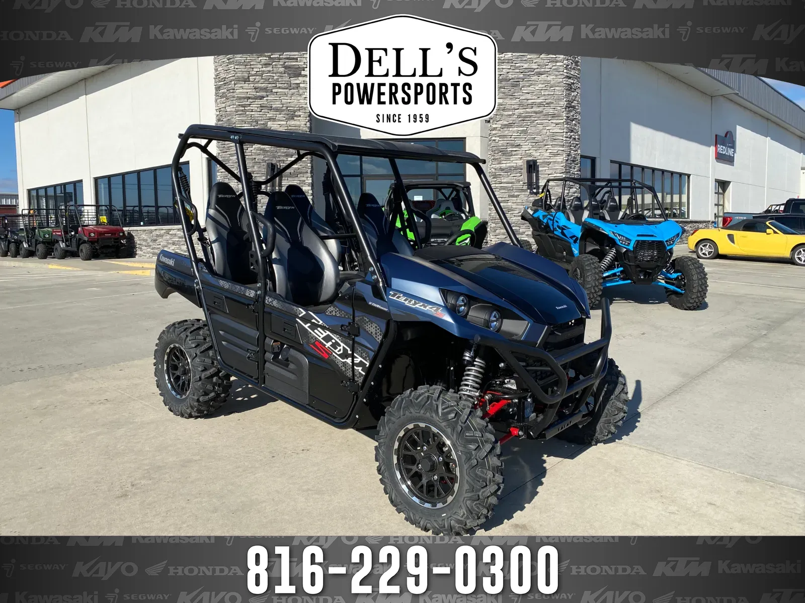 Blue 2025 Kawasaki Teryx4 S LE for sale in Grain Valley, MO