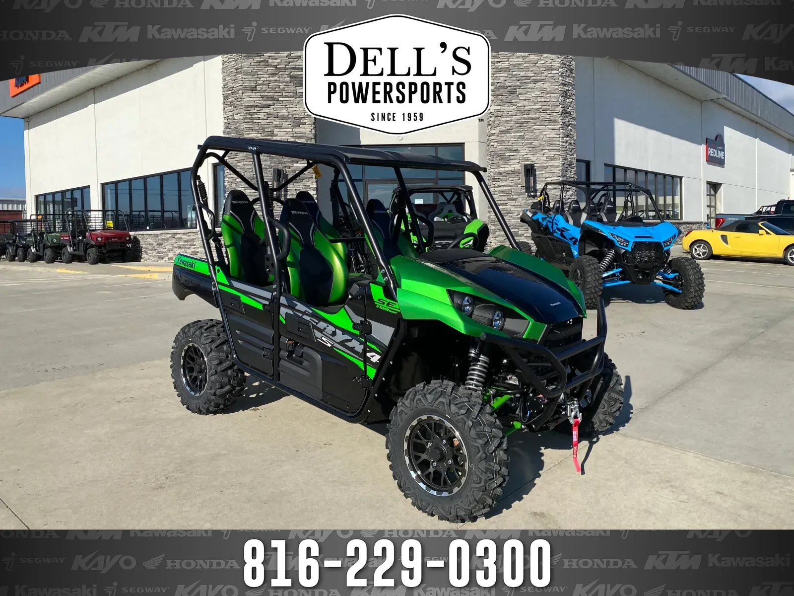 Green 2025 Kawasaki Teryx4 S SE for sale in Grain Valley, MO