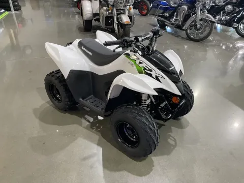 Photos of 2026 Kawasaki KFX 90 for sale in Grain Valley, MO at Dell's Powersports