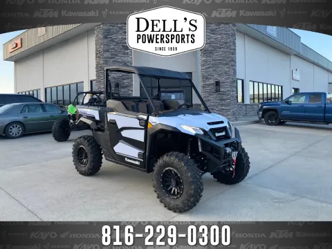 White 2025 Kawasaki RIDGE Ranch Edition for sale in Grain Valley, MO