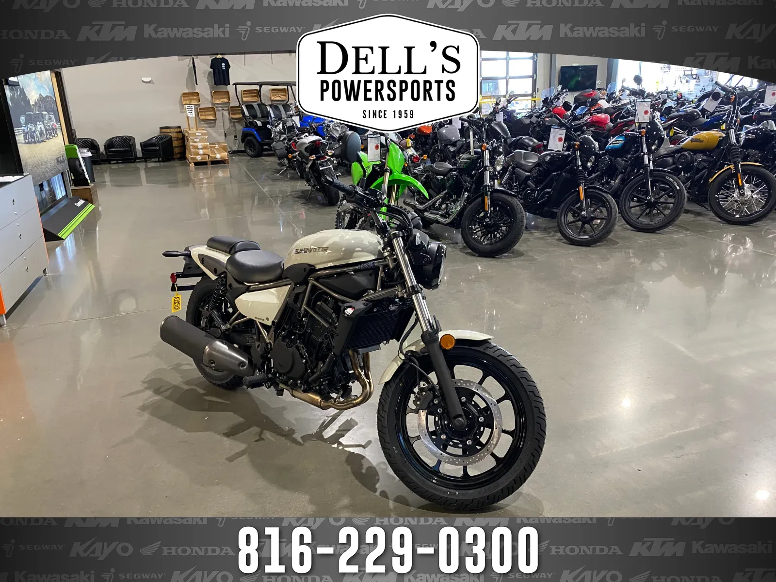 White 2026 Kawasaki Eliminator ABS for sale in Grain Valley, MO