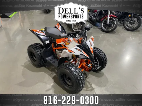 White 2026 Kayo Predator 125 EFI for sale in Grain Valley, MO