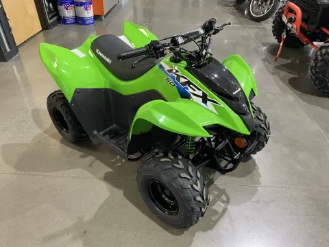 Photos of 2026 Kawasaki KFX 50 for sale in Grain Valley, MO at Dell's Powersports