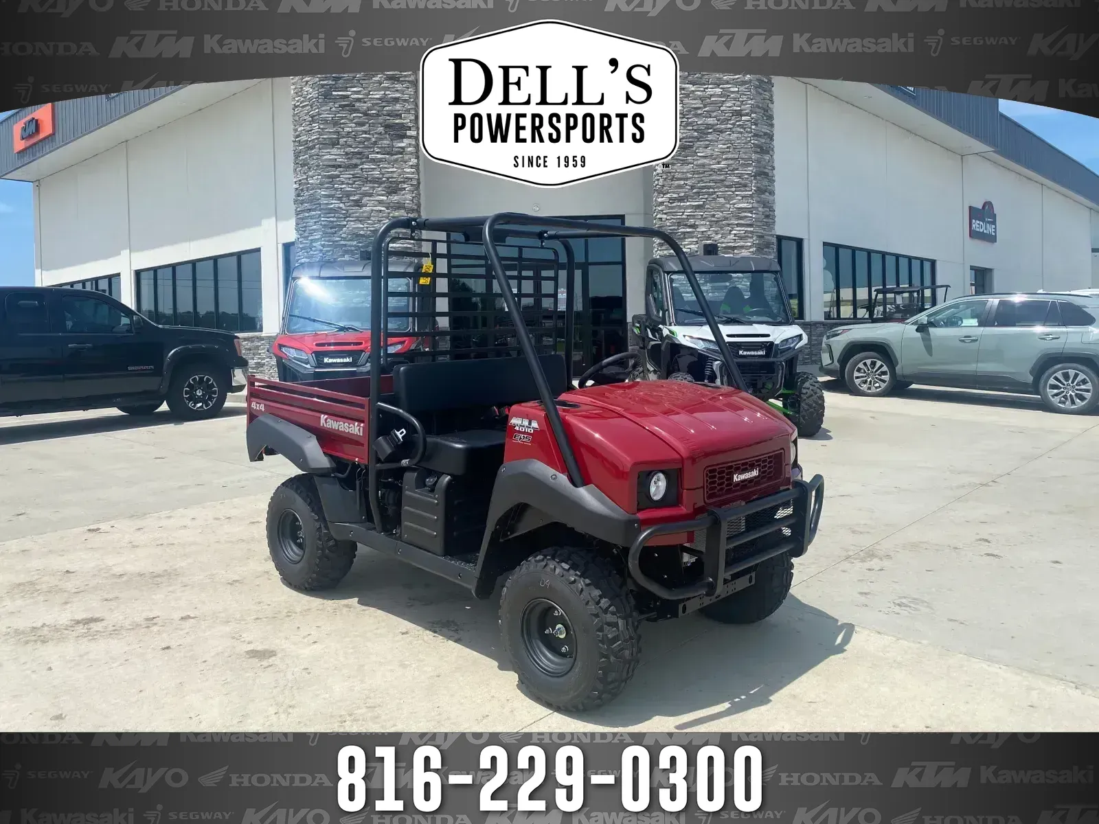 Red 2026 Kawasaki Mule 4010 4x4 for sale in Grain Valley, MO
