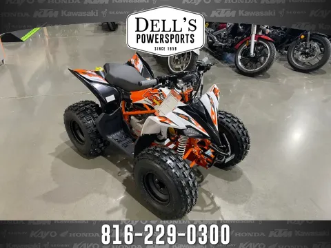 White 2026 Kayo Predator 125 EFI for sale in Grain Valley, MO