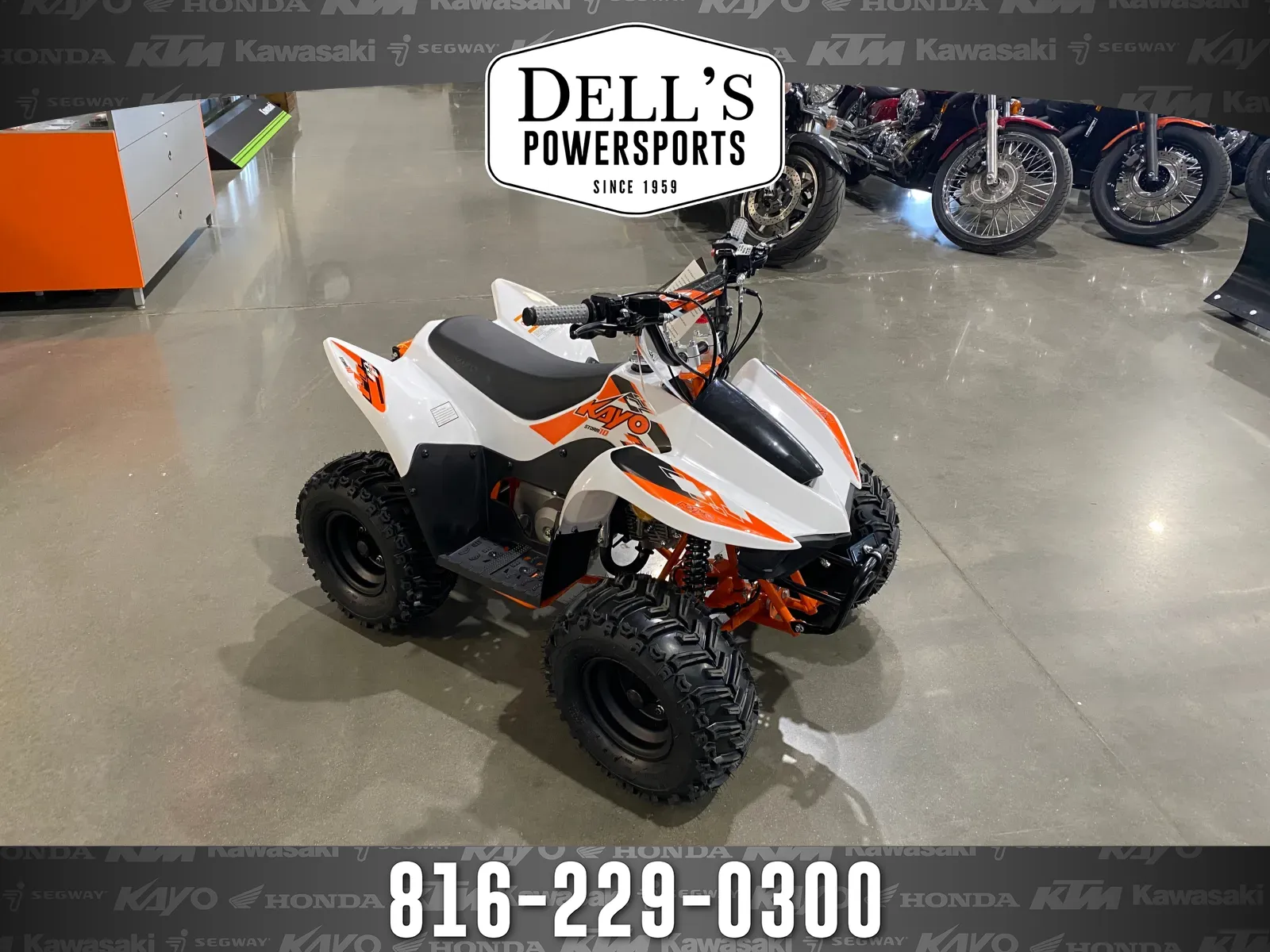 White 2026 Kayo Storm 70 for sale in Grain Valley, MO