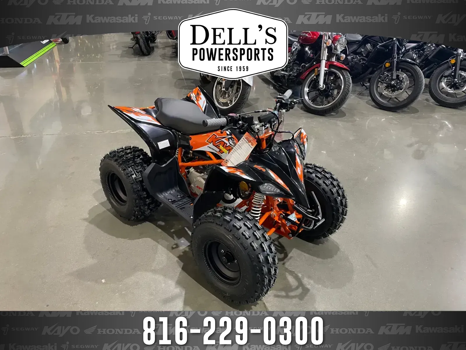 Black 2026 Kayo Predator 125 EFI for sale in Grain Valley, MO